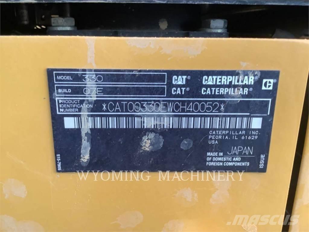CAT 330 Lánctalpas kotrók