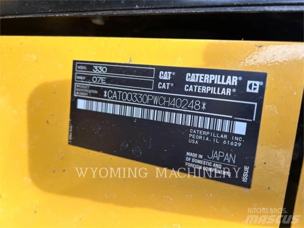 CAT 330 Lánctalpas kotrók