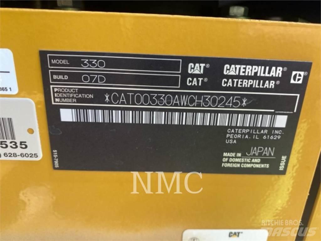 CAT 330 Lánctalpas kotrók