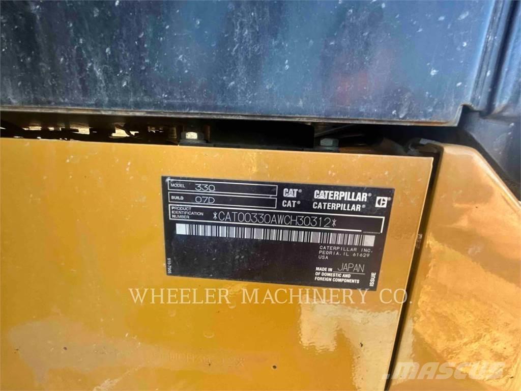 CAT 330 Lánctalpas kotrók