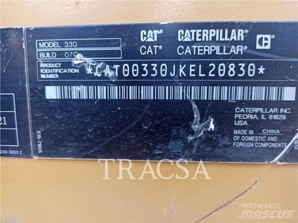 CAT 330 Lánctalpas kotrók
