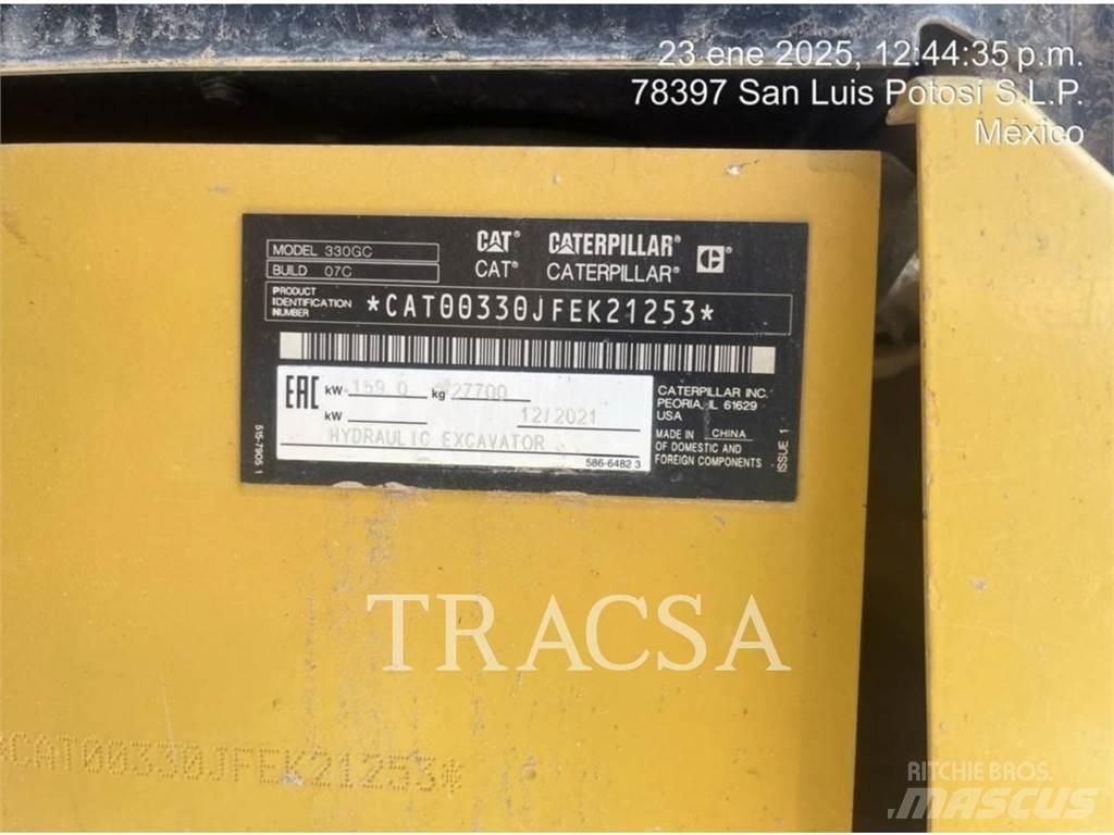 CAT 330 Lánctalpas kotrók