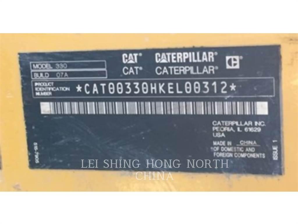 CAT 330-07 Lánctalpas kotrók