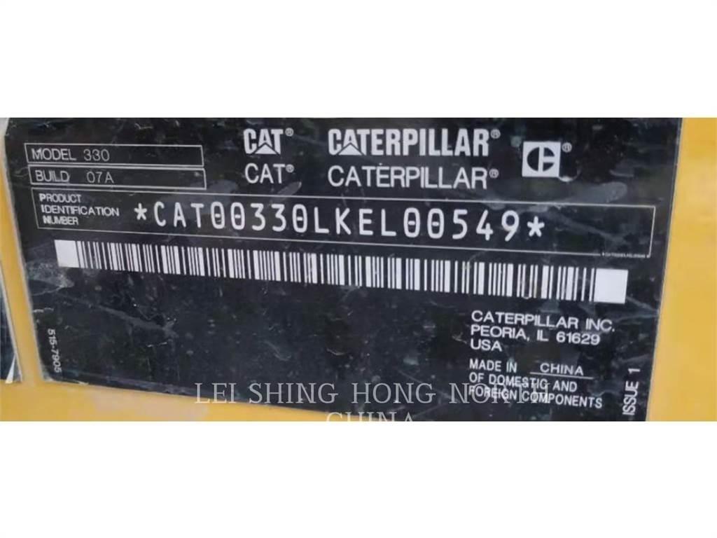CAT 330-07 Lánctalpas kotrók