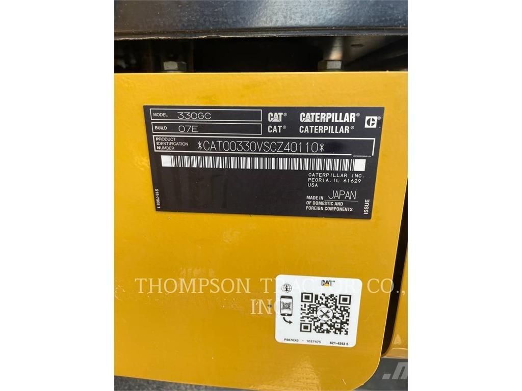 CAT 330-GC Lánctalpas kotrók