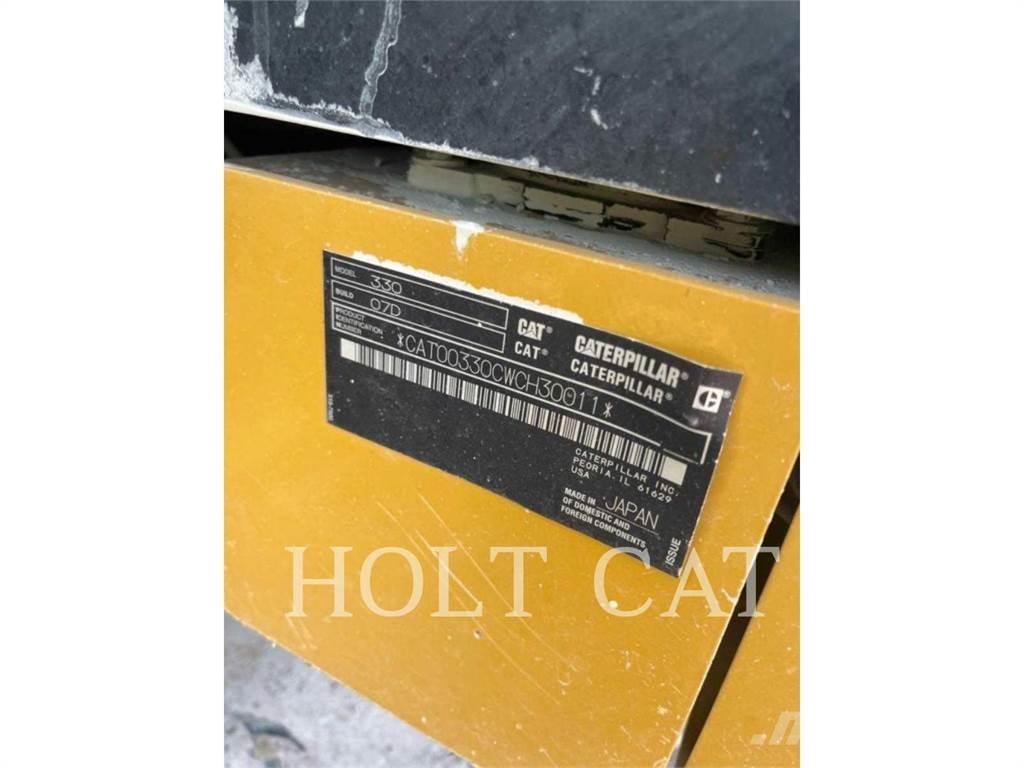 CAT 330 TC Lánctalpas kotrók
