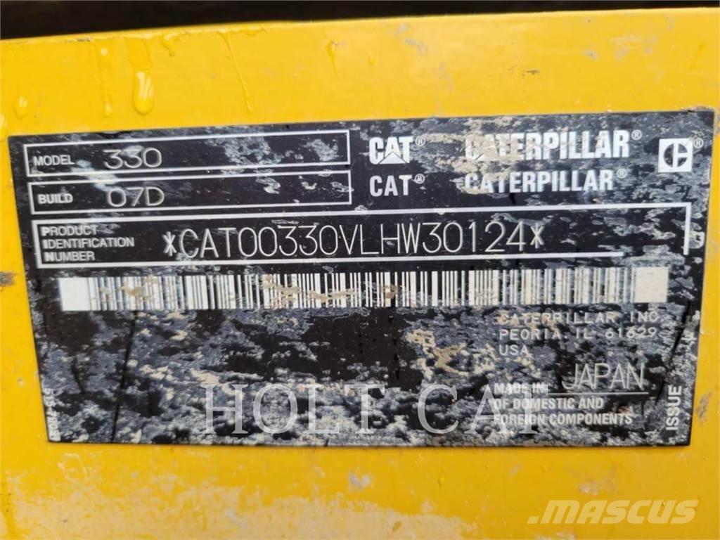CAT 330 TC Lánctalpas kotrók