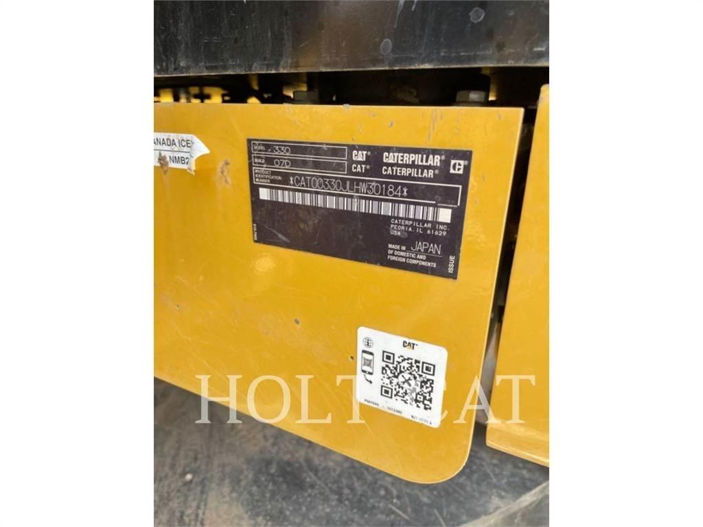CAT 330 TC Lánctalpas kotrók