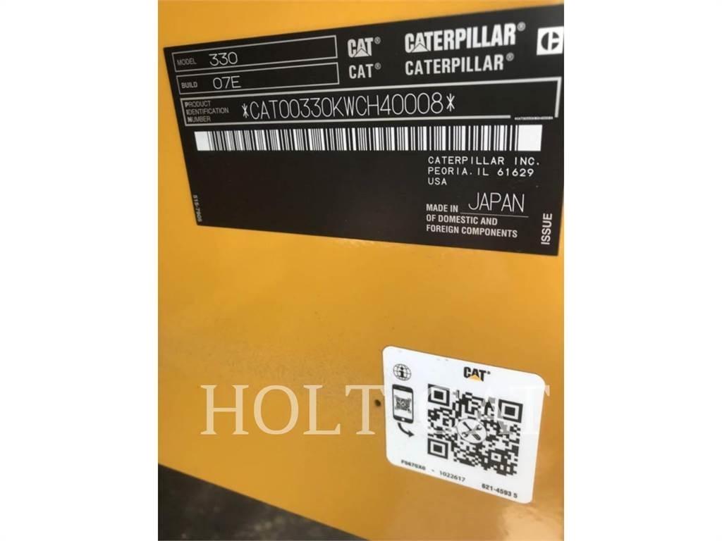 CAT 330 TC Lánctalpas kotrók