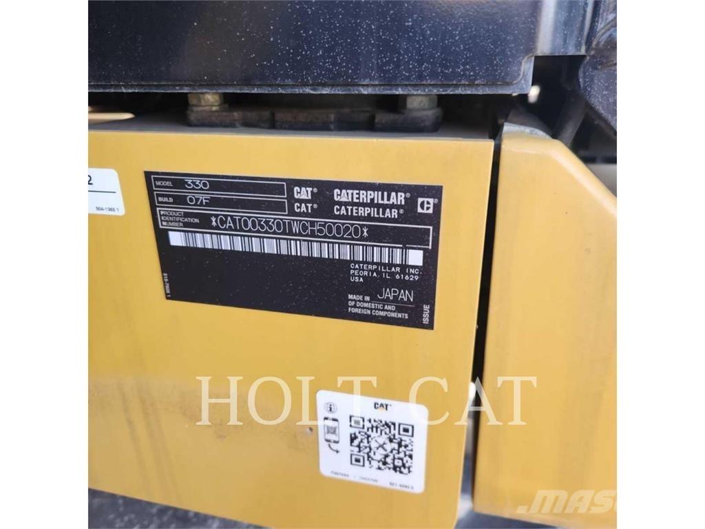 CAT 330 TC Lánctalpas kotrók