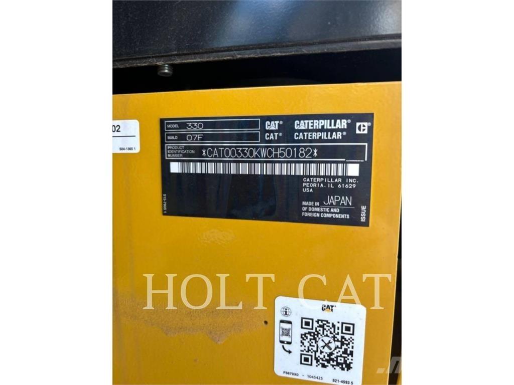CAT 330 TC Lánctalpas kotrók