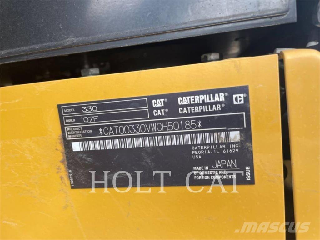 CAT 330 TC Lánctalpas kotrók