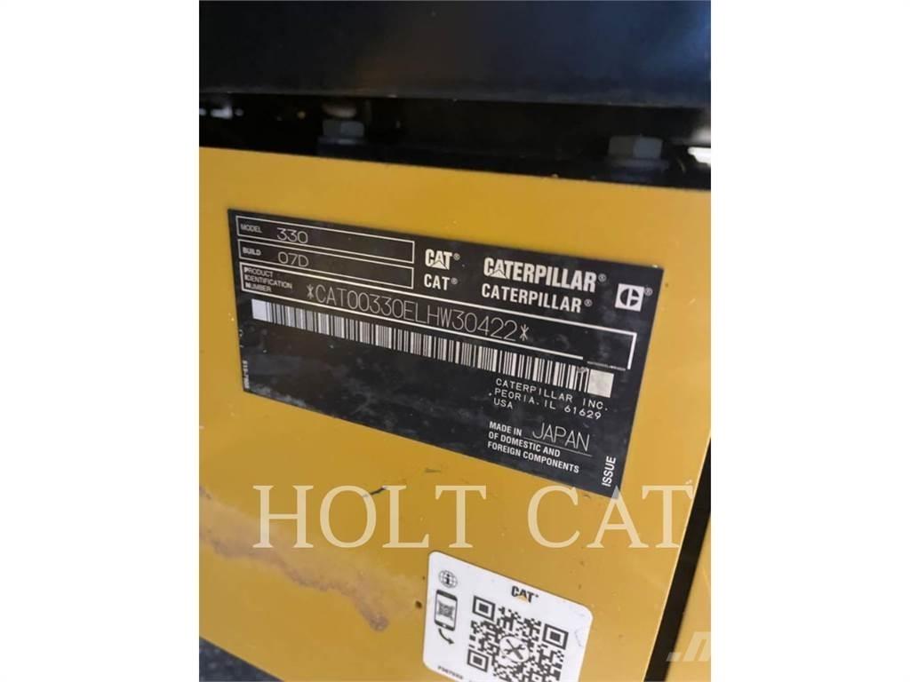 CAT 330 TC3 Lánctalpas kotrók