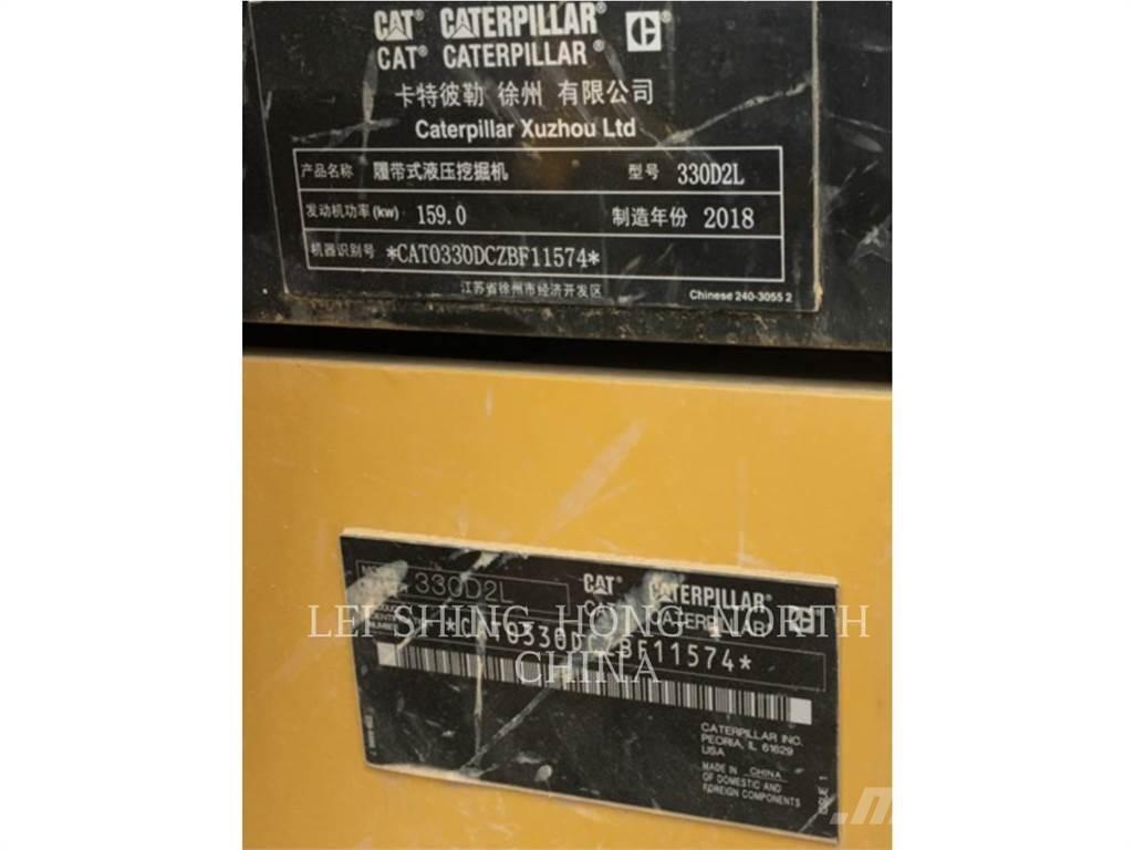 CAT 330D2L Lánctalpas kotrók