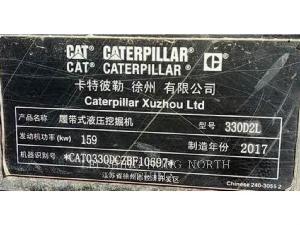 CAT 330D2L Lánctalpas kotrók