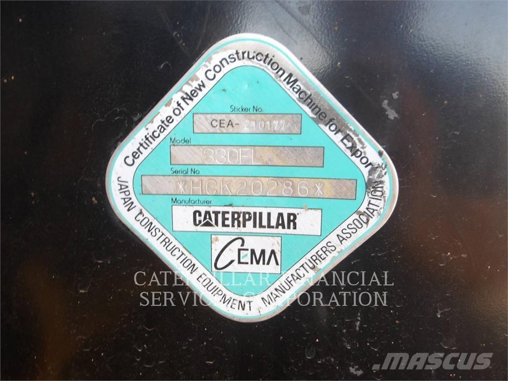 CAT 330FL Lánctalpas kotrók
