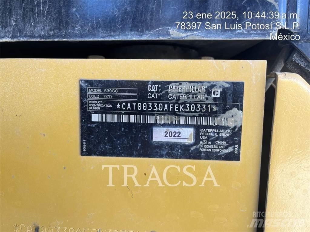 CAT 330GC Lánctalpas kotrók