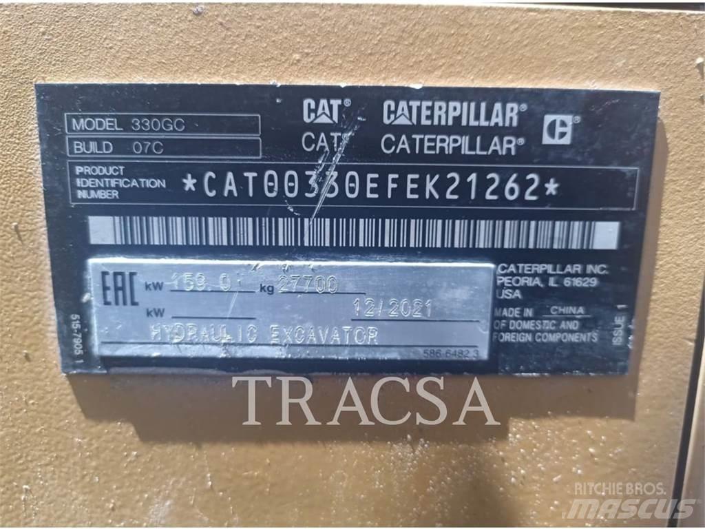 CAT 330GC Lánctalpas kotrók