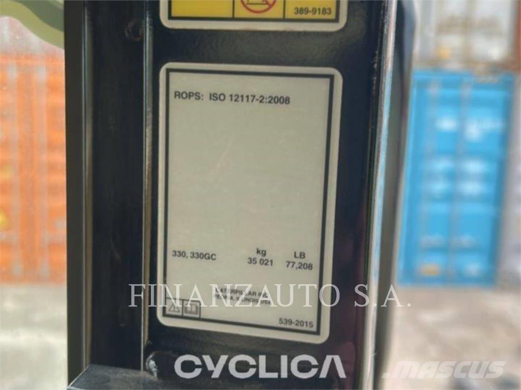 CAT 330GC Lánctalpas kotrók
