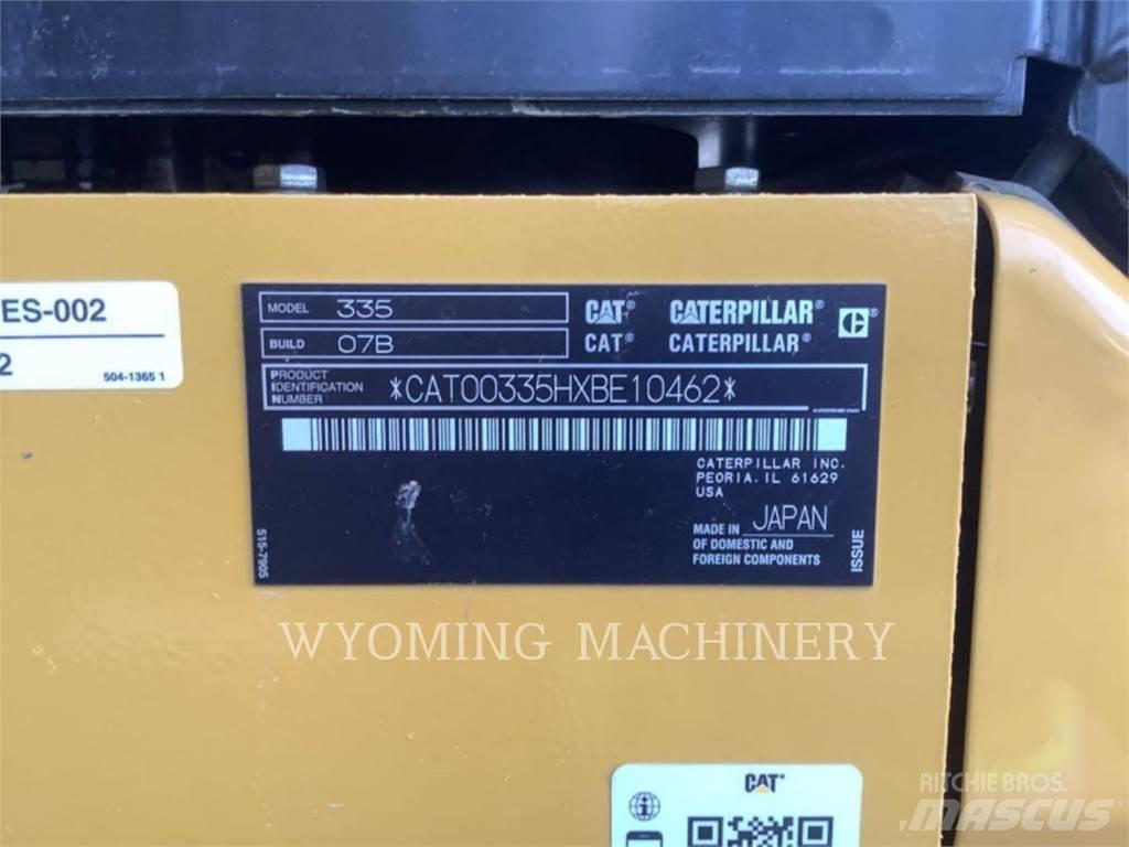 CAT 335 Lánctalpas kotrók