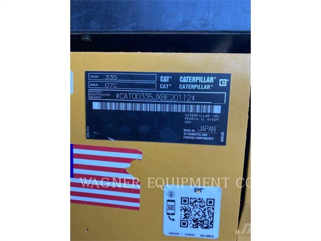 CAT 335 THB Lánctalpas kotrók