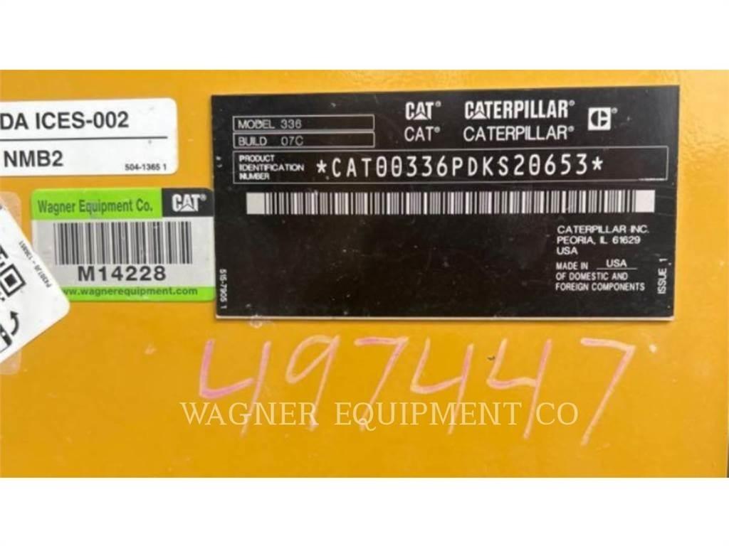 CAT 336 Lánctalpas kotrók