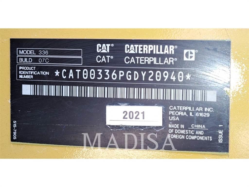 CAT 336 Lánctalpas kotrók