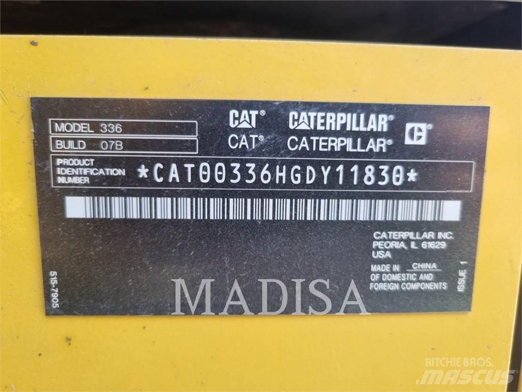 CAT 336 Lánctalpas kotrók