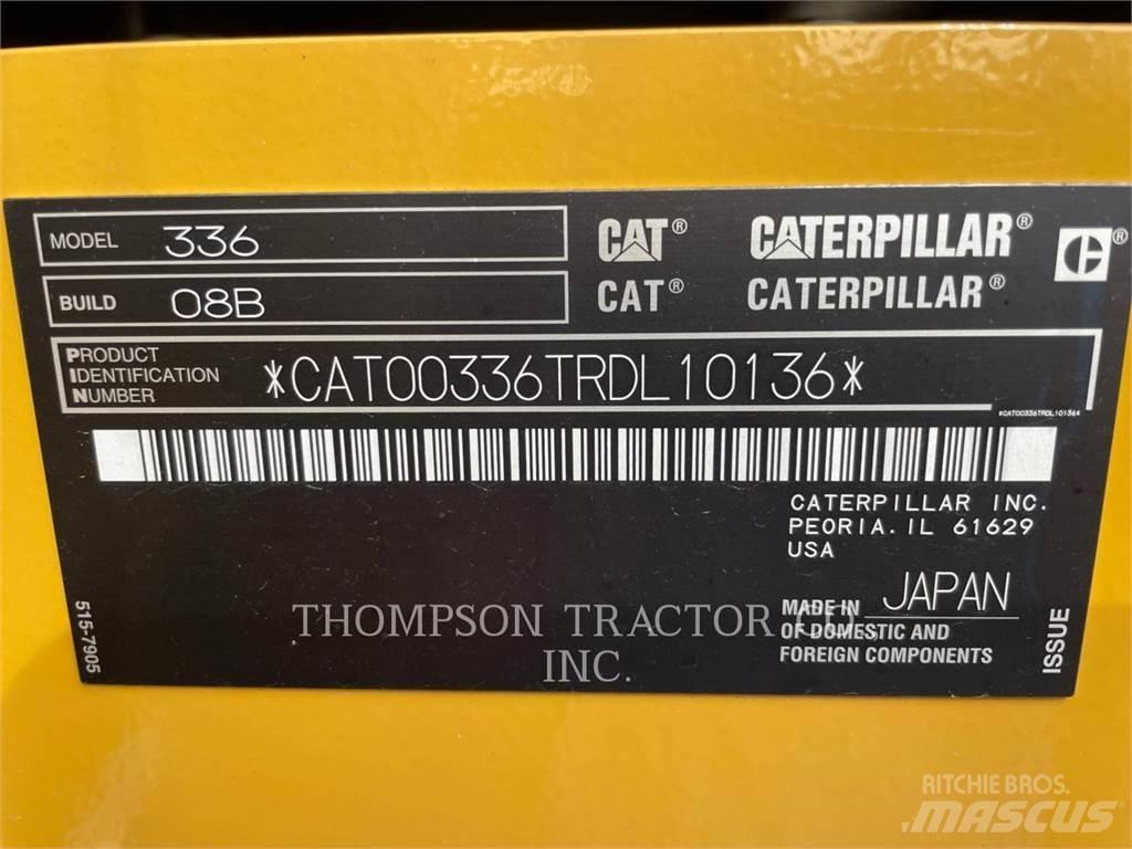 CAT 336 Lánctalpas kotrók