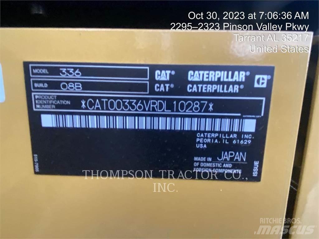 CAT 336 Lánctalpas kotrók
