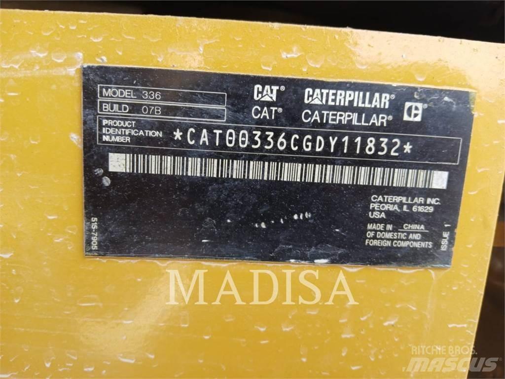 CAT 336 Lánctalpas kotrók