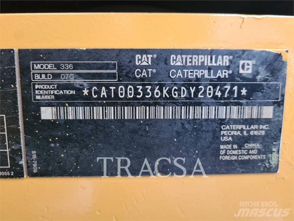 CAT 336 Lánctalpas kotrók