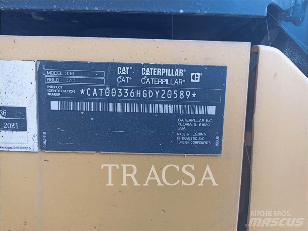 CAT 336 Lánctalpas kotrók