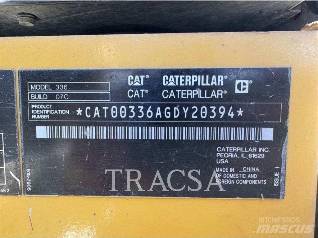 CAT 336 Lánctalpas kotrók