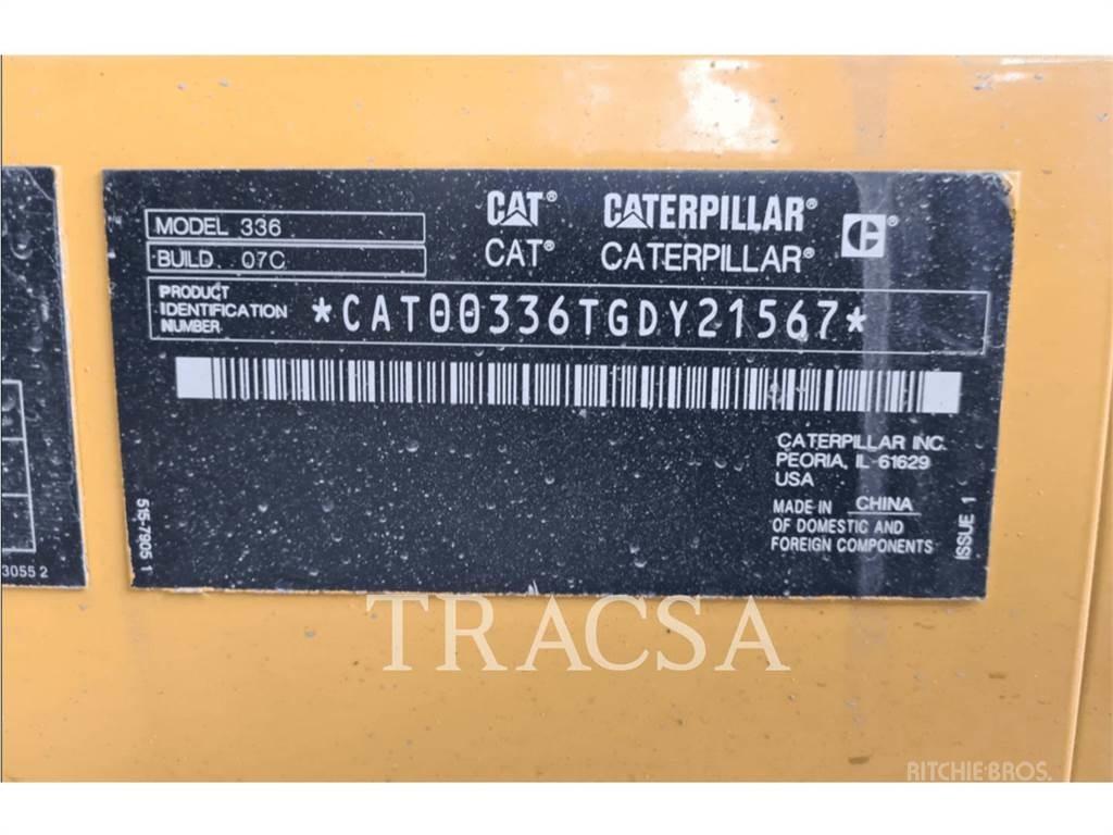 CAT 336 Lánctalpas kotrók