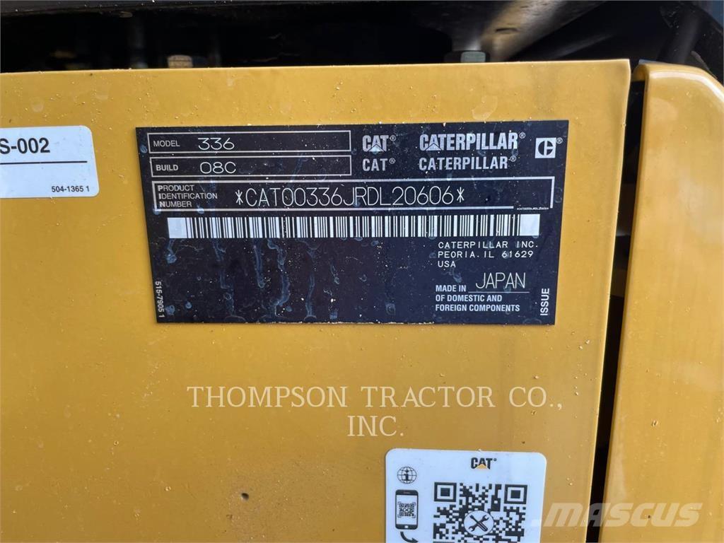 CAT 336 Lánctalpas kotrók