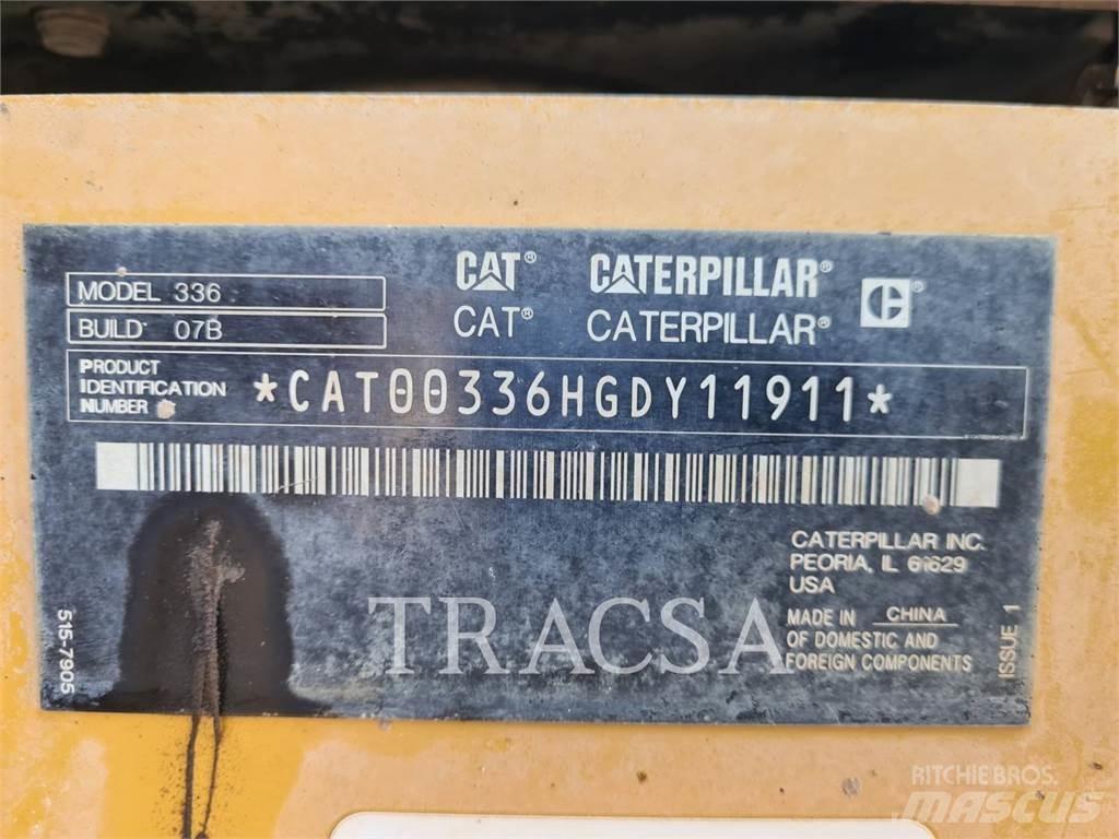 CAT 336 Lánctalpas kotrók