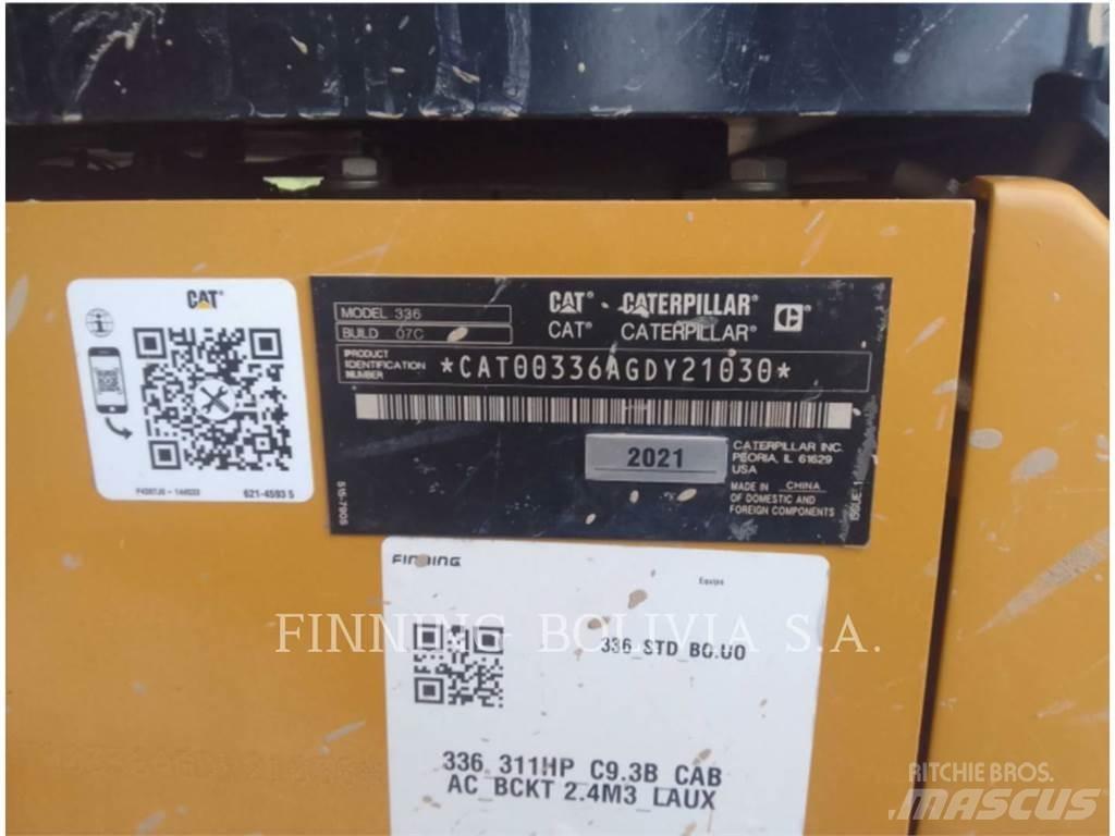 CAT 336-07 Lánctalpas kotrók