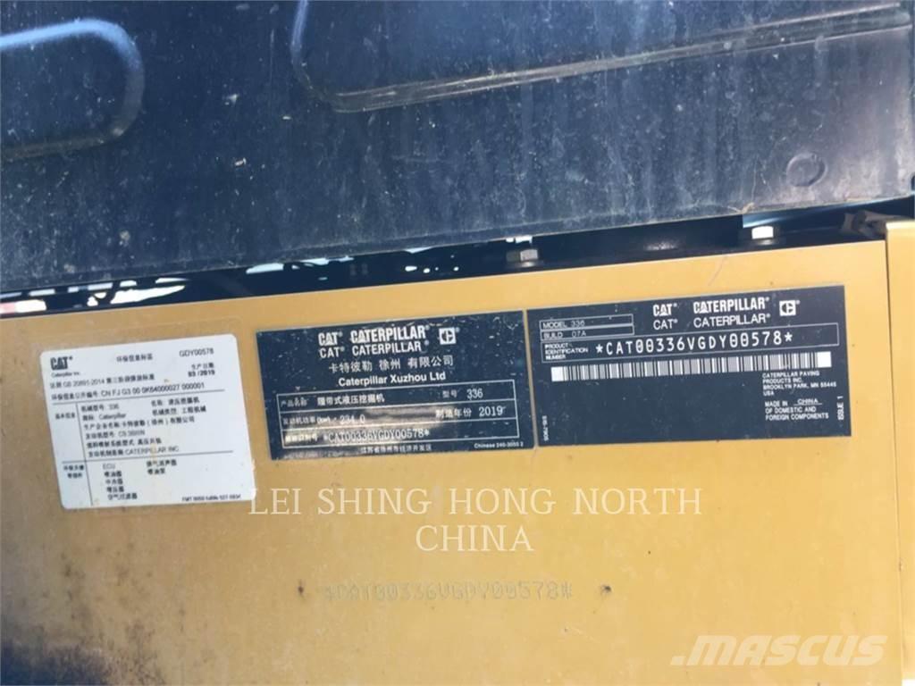 CAT 336-07 Lánctalpas kotrók