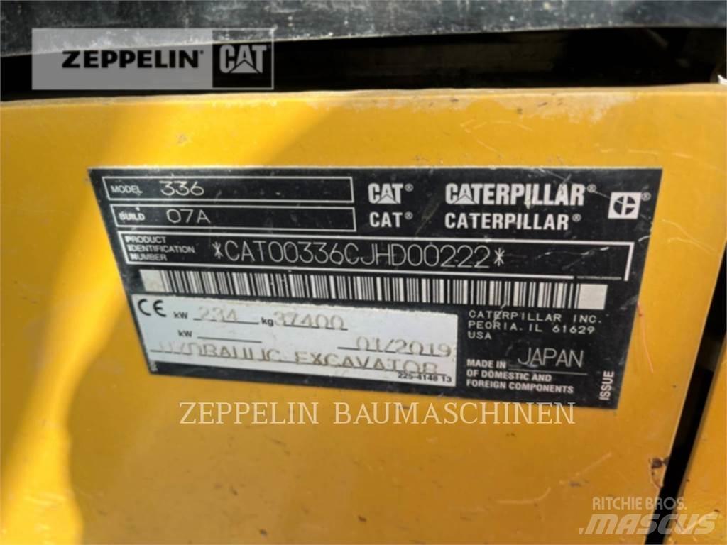 CAT 336-07A Lánctalpas kotrók