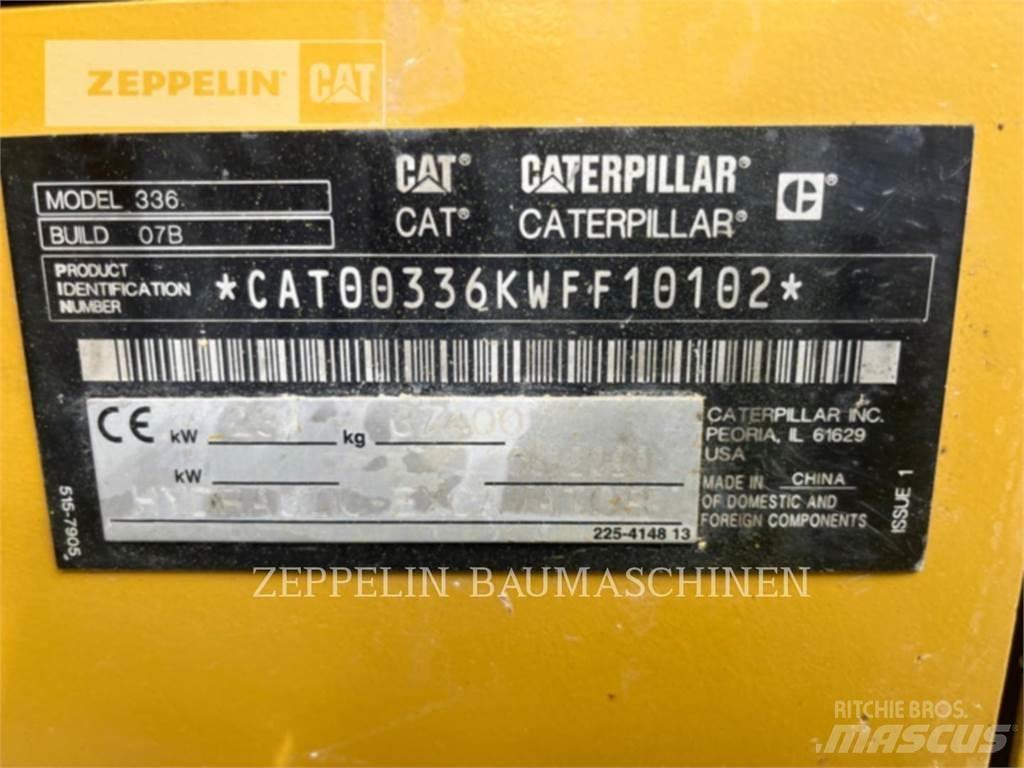 CAT 336-07B Lánctalpas kotrók