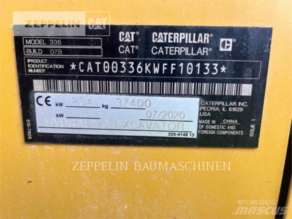 CAT 336-07B Lánctalpas kotrók