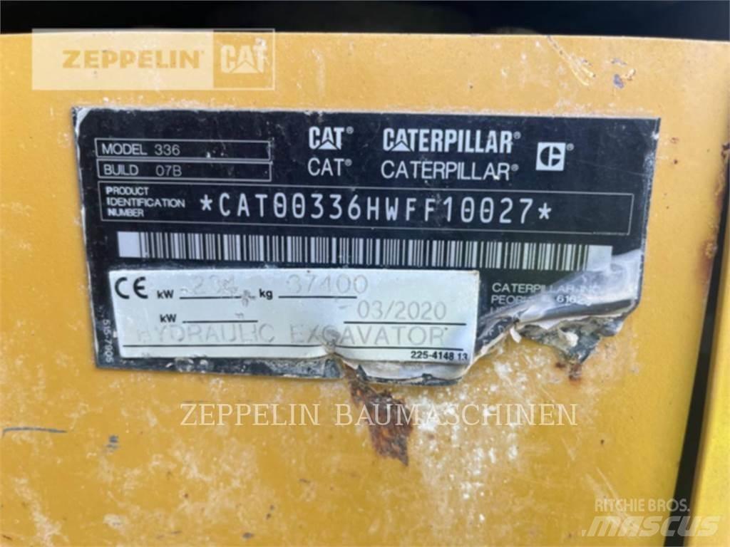 CAT 336-07B Lánctalpas kotrók
