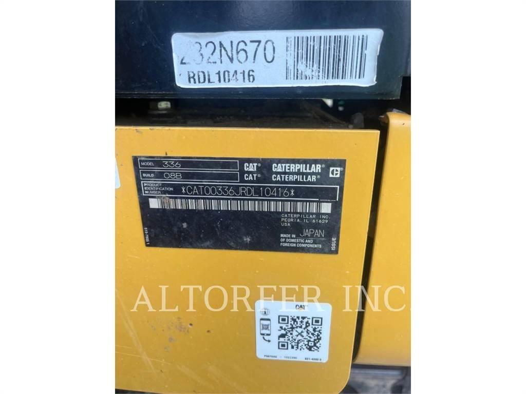 CAT 336-08 Lánctalpas kotrók