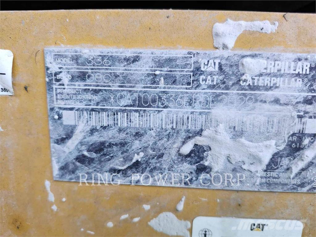 CAT 336-08 Lánctalpas kotrók