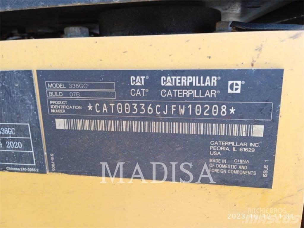 CAT 336 GC Lánctalpas kotrók