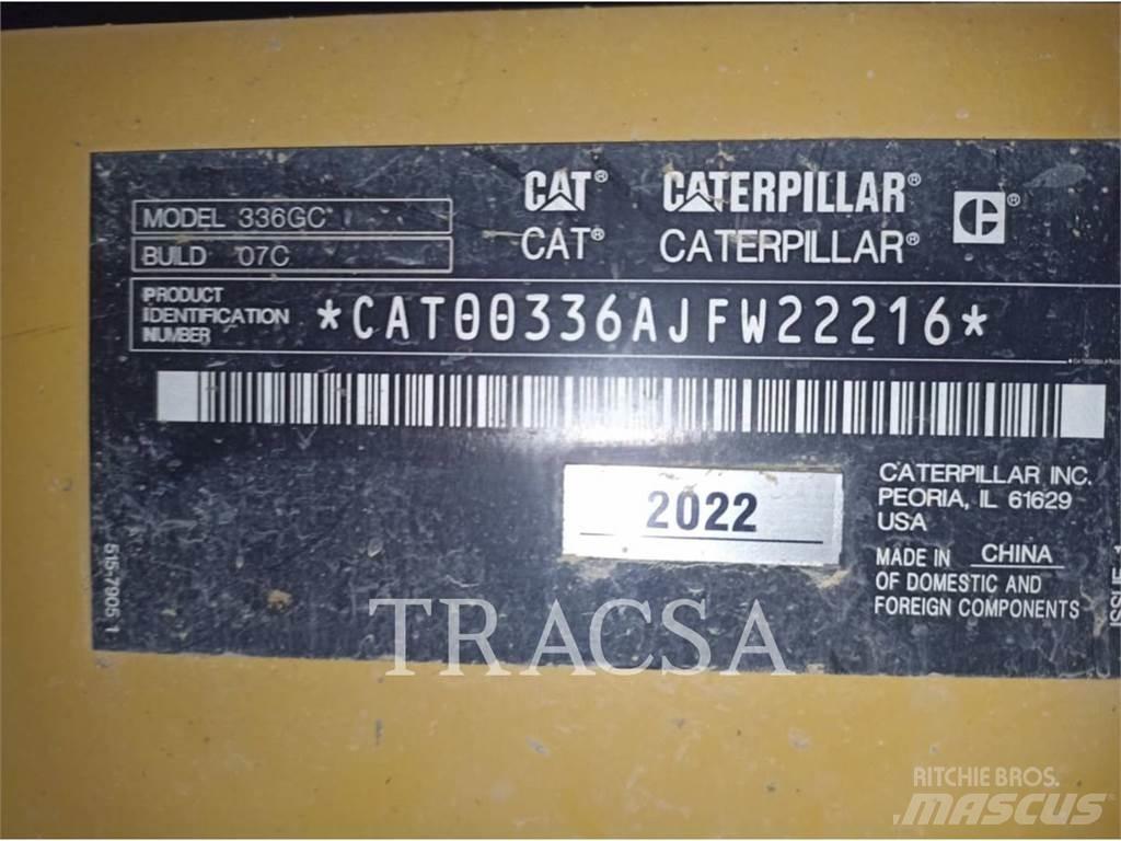 CAT 336 GC Lánctalpas kotrók