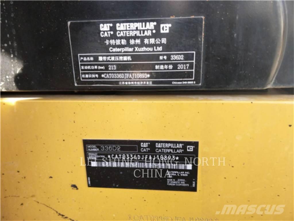 CAT 336D2 Lánctalpas kotrók