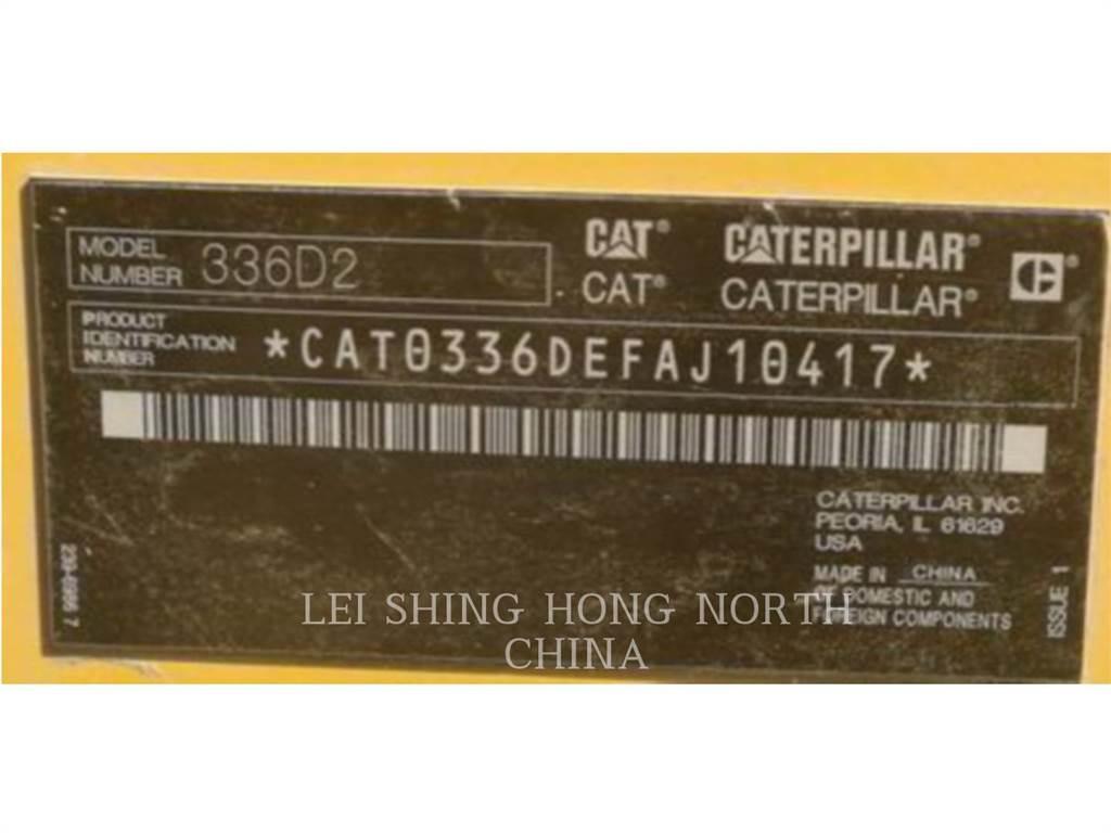 CAT 336D2 Lánctalpas kotrók