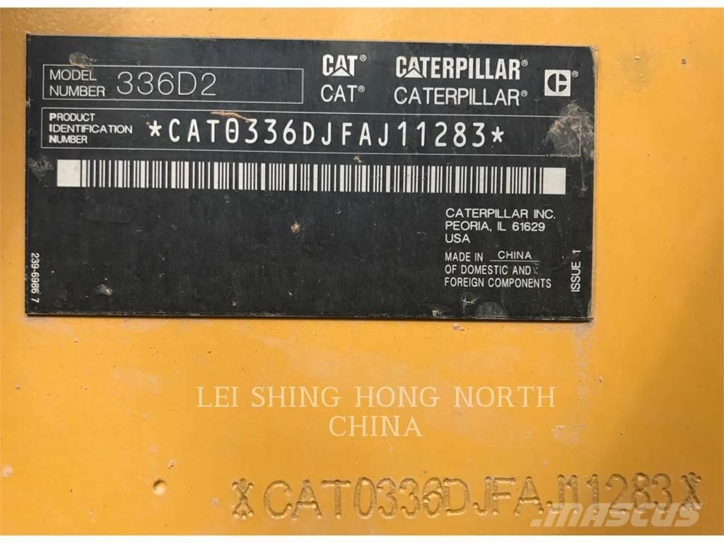 CAT 336D2 Lánctalpas kotrók